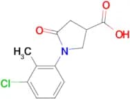 1-(3-chloro-2-methylphenyl)-5-oxopyrrolidine-3-carboxylic acid