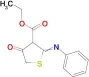 Ethyl 2-anilino-4-oxo-4,5-dihydrothiophene-3-carboxylate