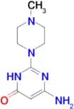 6-amino-2-(4-methylpiperazin-1-yl)pyrimidin-4(3H)-one