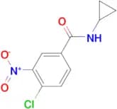 4-chloro-N-cyclopropyl-3-nitrobenzamide