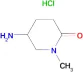 5-amino-1-methyl-2-piperidinone hydrochloride