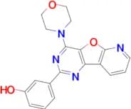 3-(4-MORPHOLINOPYRIDO[3',2':4,5]FURO[3,2-D]PYRIMIDIN-2-YL)PHENOL