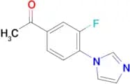 3'-FLUORO-4'-(1-IMIDAZOLYL)ACETOPHENONE