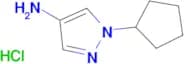 1-CYCLOPENTYL-1H-PYRAZOL-4-AMINE HCL
