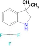 3,3-DIMETHYL-7-(TRIFLUOROMETHYL)INDOLINE