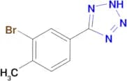 5-(3-BROMO-4-METHYLPHENYL)-2H-TETRAZOLE