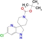 TERT-BUTYL 6'-CHLORO-1',2'-DIHYDROSPIRO[PIPERIDINE-4,3'-PYRROLO[3,2-B]PYRIDINE]-1-CARBOXYLATE