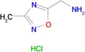 [(3-methyl-1,2,4-oxadiazol-5-yl)methyl]amine hydrochloride