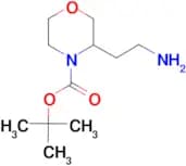 Tert-butyl 3-(2-aminoethyl)-4-morpholinecarboxylate