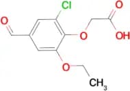 (2-chloro-6-ethoxy-4-formylphenoxy)acetic acid