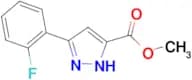 Methyl 3-(2-fluorophenyl)-1H-pyrazole-5-carboxylate