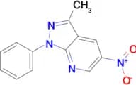 3-methyl-5-nitro-1-phenyl-1H-pyrazolo[3,4-b]pyridine