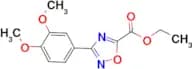 Ethyl 3-(3,4-dimethoxyphenyl)-1,2,4-oxadiazole-5-carboxylate