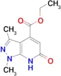 Ethyl 1,3-dimethyl-6-oxo-6,7-dihydro-1H-pyrazolo[3,4-b]pyridine-4-carboxylate