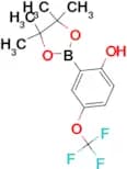 2-(4,4,5,5-tetramethyl-1,3,2-dioxaborolan-2-yl)-4-(trifluoromethoxy)phenol