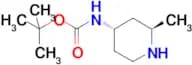 Tert-butyl [trans-2-methyl-4-piperidinyl]carbamate