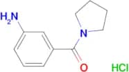 3-(1-pyrrolidinylcarbonyl)aniline hydrochloride