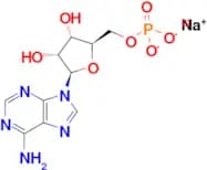 Sodium ((2R,3S,4R,5R)-5-(6-amino-9H-purin-9-yl)-3,4-dihydroxytetrahydrofuran-2-yl)methyl phosphate