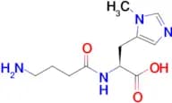 (S)-2-(4-Aminobutanamido)-3-(1-methyl-1H-imidazol-5-yl)propanoic acid