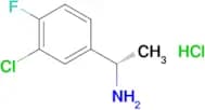 (S)-1-(3-Chloro-4-fluorophenyl)ethanamine hydrochloride