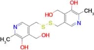 5,5'-(Disulfanediylbis(methylene))bis(4-(hydroxymethyl)-2-methylpyridin-3-ol)