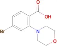 4-Bromo-2-morpholinobenzoic acid