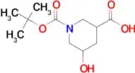 1-(tert-Butoxycarbonyl)-5-hydroxypiperidine-3-carboxylic acid
