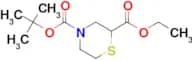 4-tert-Butyl 2-ethyl thiomorpholine-2,4-dicarboxylate