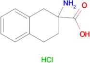 2-Amino-1,2,3,4-tetrahydronaphthalene-2-carboxylic acid hydrochloride