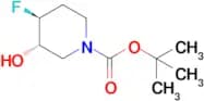 Trans-tert-Butyl 4-fluoro-3-hydroxypiperidine-1-carboxylate