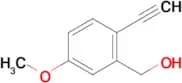 (2-Ethynyl-5-methoxyphenyl)methanol