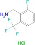 (2-Fluoro-6-(trifluoromethyl)phenyl)methanamine hydrochloride