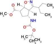 (3aR,4R,6S,6aS)-Methyl 4-((tert-butoxycarbonyl)amino)-3-(pentan-3-yl)-4,5,6,6a-tetrahydro-3aH-cycl…
