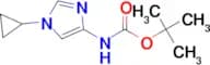 Tert-Butyl (1-cyclopropyl-1H-imidazol-4-yl)carbamate