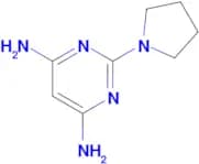 2-(Pyrrolidin-1-yl)pyrimidine-4,6-diamine