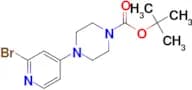 Tert-Butyl 4-(2-bromopyridin-4-yl)piperazine-1-carboxylate