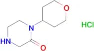 1-(Tetrahydro-2H-pyran-4-yl)piperazin-2-one hydrochloride