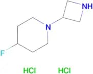 1-(Azetidin-3-yl)-4-fluoropiperidine dihydrochloride