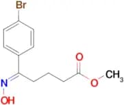 (E)-Methyl 5-(4-bromophenyl)-5-(hydroxyimino)pentanoate