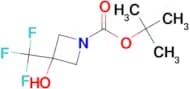 Tert-Butyl 3-hydroxy-3-(trifluoromethyl)azetidine-1-carboxylate