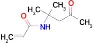 N-(2-Methyl-4-oxopentan-2-yl)acrylamide