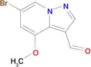 6-Bromo-4-methoxypyrazolo[1,5-a]pyridine-3-carbaldehyde