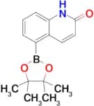5-(4,4,5,5-Tetramethyl-1,3,2-dioxaborolan-2-yl)quinolin-2(1H)-one