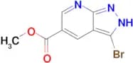 Methyl 3-bromo-1H-pyrazolo[3,4-b]pyridine-5-carboxylate