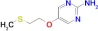 2-AMINO-5-(2-(METHYLTHIO)ETHOXY)PYRIMIDINE