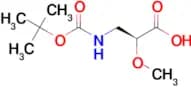 (S)-3-((TERT-BUTOXYCARBONYL)AMINO)-2-METHOXYPROPANOIC ACID