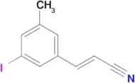 3-IODO-5-METHYLCINNAMONITRILE