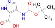 4-[[(1,1-DIMETHYLETHOXY)CARBONYL]AMINO]-1H-PYRAZOLE-3-CARBOXYLIC ACID