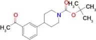 TERT-BUTYL 4-(3-ACETYLPHENYL)PIPERIDINE-1-CARBOXYLATE