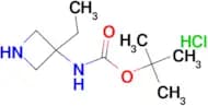 3-(BOC-AMINO)-3-ETHYLAZETIDINE HCL